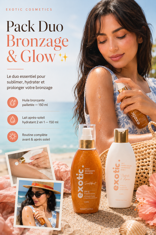 Pack Duo Bronzage & Glow ✨