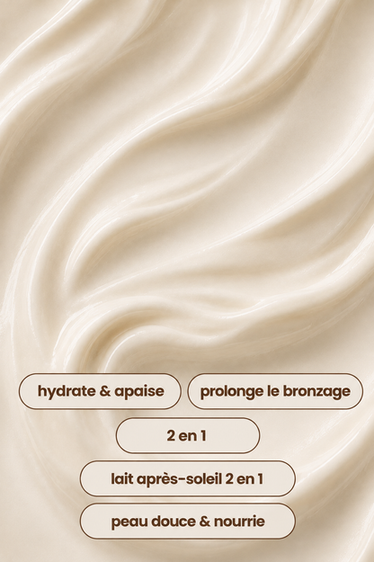 🤍 Lait après-soleil hydratant 2-en-1 — 150 ml